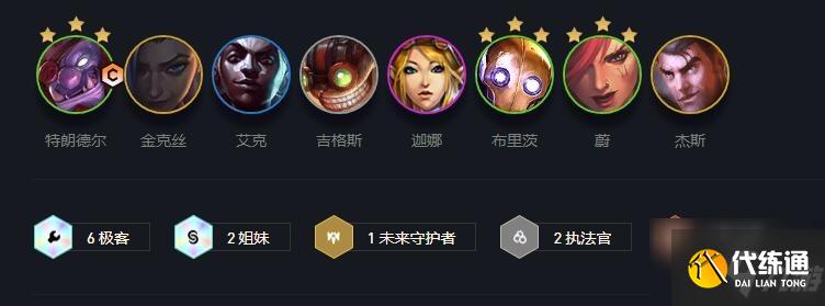 《云顶之弈》s6极客巨魔阵容出装及站位是什么 s6极客巨魔阵容搭配推荐