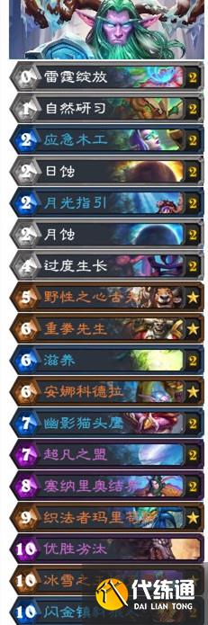 炉石传说奥特兰克的决裂卡组推荐：新版本最强高胜率卡组搭配攻略[多图]图片5