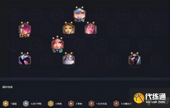 《云顶之弈手游》学院刺卡特阵容推荐 偷偷告诉你S6战斗学院刺客怎么玩