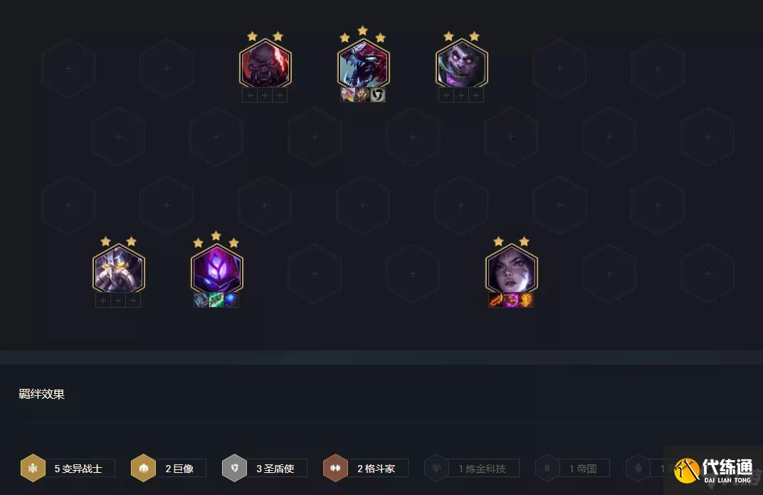 金铲铲之战1.24变异巨像阵容怎么搭配 1.24变异巨像阵容搭配攻略