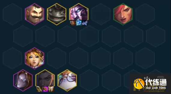 云顶之弈核弹流金克丝阵容怎么搭配