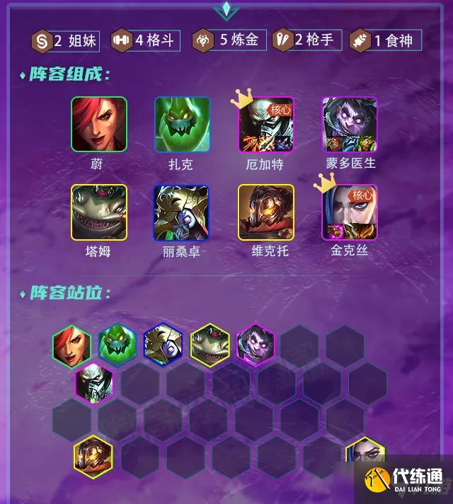 《金铲铲之战》1.24炼金斗枪玩法攻略