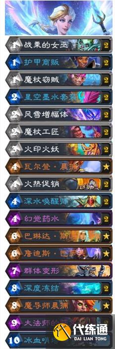 炉石传说奥特兰克的决裂卡组推荐 新版本最强高胜率卡组搭配一览[多图]图片8