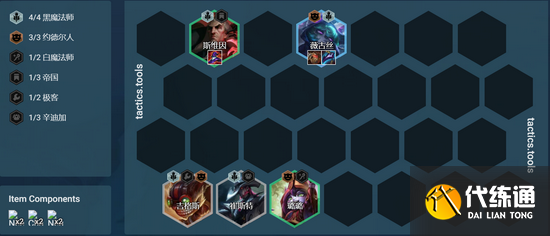 《云顶之弈》S6赛季黑帝乌鸦阵容玩法思路