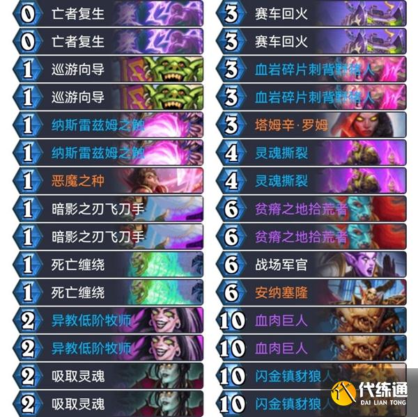 《炉石传说》奥特兰克版本强势上分卡组推荐 《炉石传说》奥特兰克版本强势上分卡组推荐