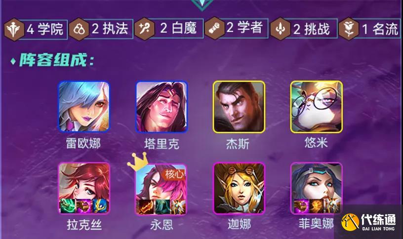 《云頂之弈》11.24版本學(xué)院永恩玩法思路分享