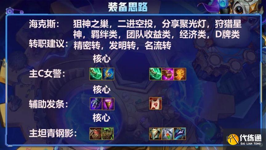 云頂之弈11.24女警陣容搭配攻略：點名女警秒C日常[多圖]圖片3