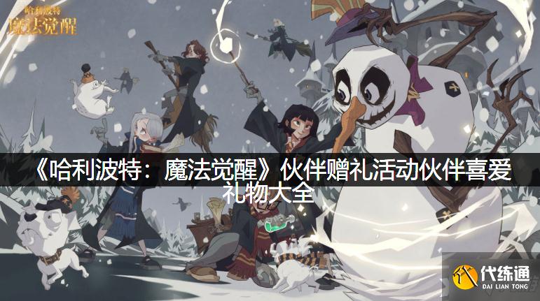 《哈利波特：魔法觉醒》伙伴赠礼活动伙伴喜爱礼物大全