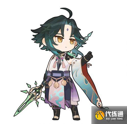 原神Q版头像来袭 看完直呼凝光大人好美