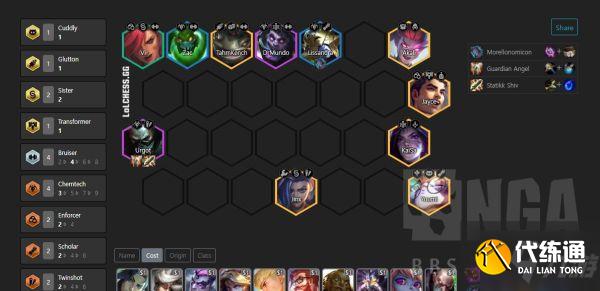 《云頂之弈》11.24B版煉金斗槍個人運營心得