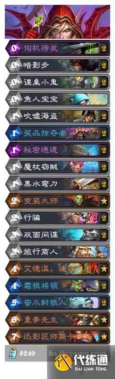 《炉石传说》奥特兰克节奏贼怎么玩 节奏贼卡组攻略