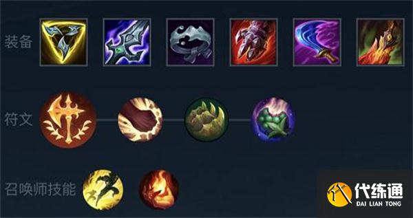 lol手游无限火力刀妹怎么出装