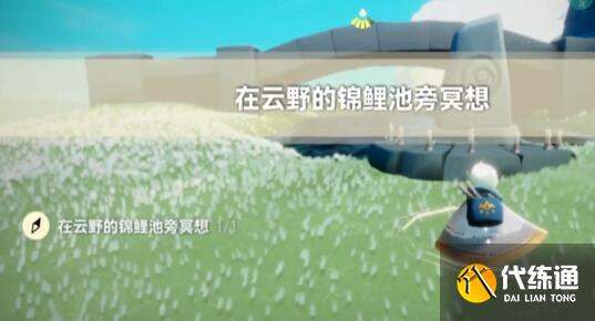 光遇1.3每日任务锦鲤池冥想位置