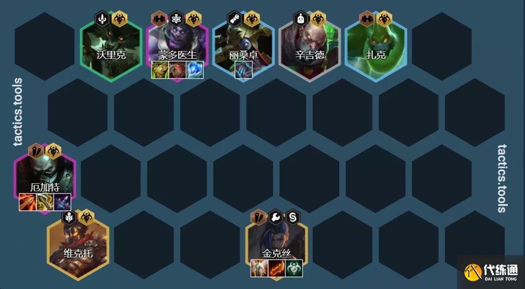 《云頂之弈》11.24版本煉金陣容玩法思路