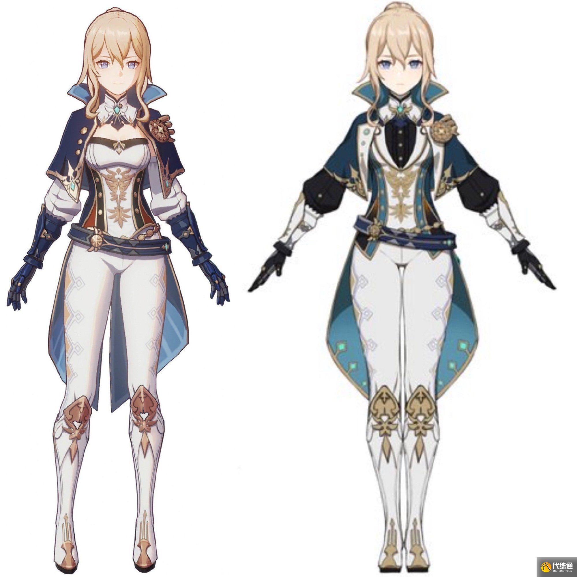 原神和谐前后对比图片：改立绘和谐前图片一览[多图]图片1