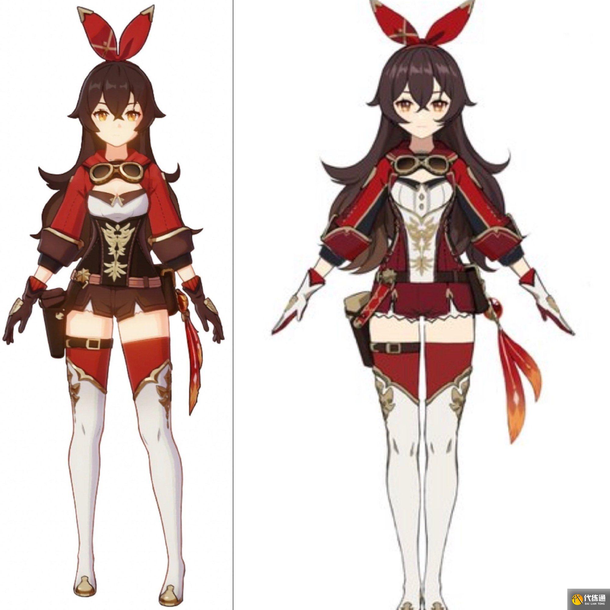 原神和谐前后对比图片：改立绘和谐前图片一览[多图]图片2