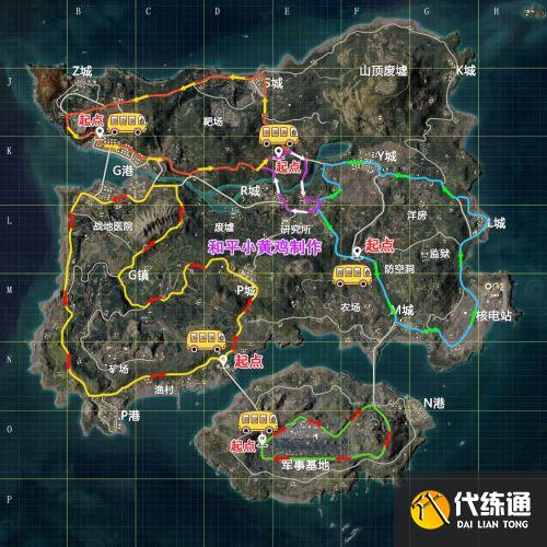 和平精英龙狮迎冰雪模式怎么形势 和平精英小鸡车路线