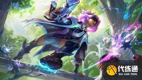 英雄联盟新英雄祖安花火首个皮肤是幽梦玫瑰