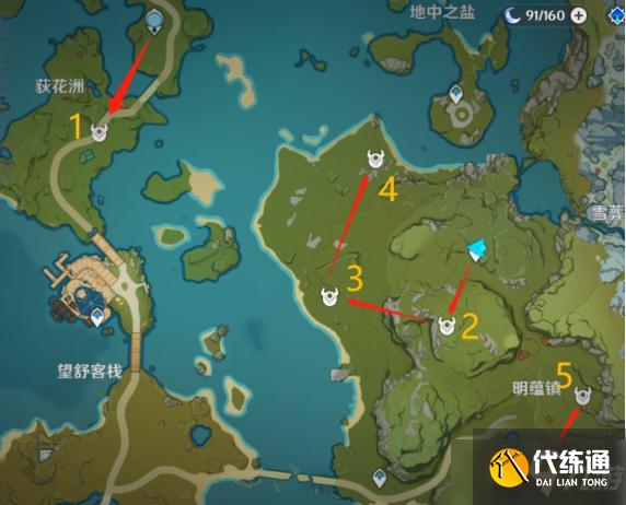 原神盗宝鼬在哪里-盗宝鼬位置大全