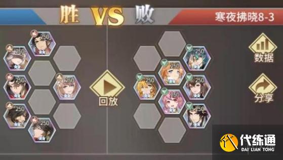 《斗罗大陆武魂觉醒》寒夜拂晓8-3怎么过 寒夜拂晓8-3过关阵容