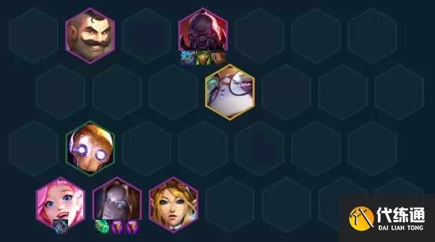 《云頂之弈》12.1版本圣杯發條名流體系玩法思路