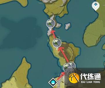 原神清心分布圖 申鶴甘雨魈突破材料/清心采集點位置分布圖