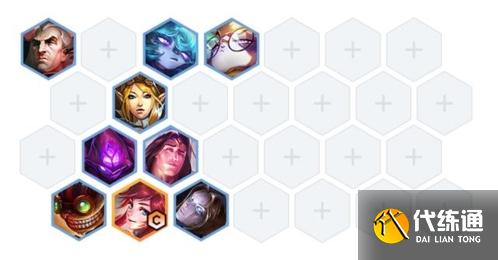 金铲铲之战黑白魔拉克丝阵容3