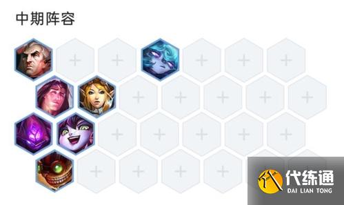 金铲铲之战黑白魔拉克丝阵容5