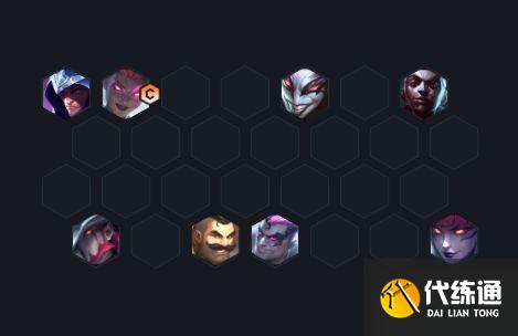 云頂之弈新版7辛迪加刺客站位