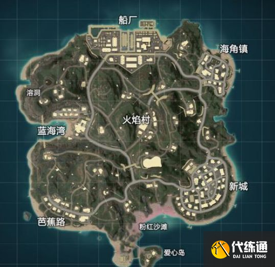 和平精英度假岛茅草屋在哪里 吃鸡2022全部度假岛茅草屋位置分布大全[多图]图片2