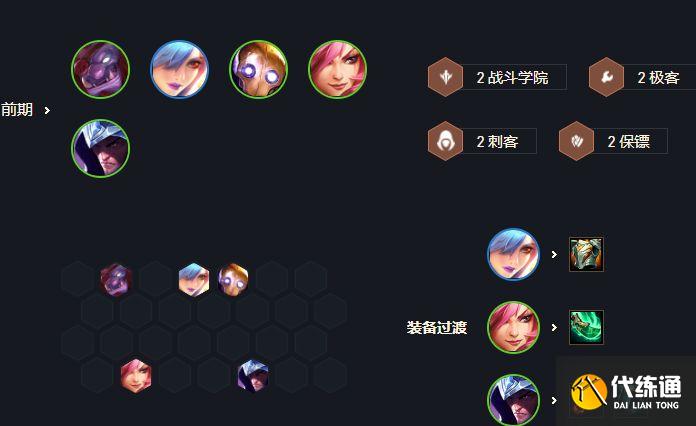 云頂之弈4學院2精密永恩過渡