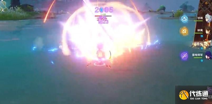 雷神e触发的超载反应