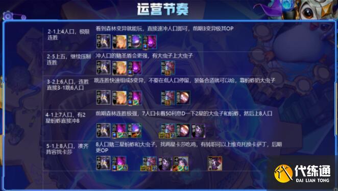 云頂之弈s6森林變異陣容怎么玩 森林變異陣容攻略圖片2