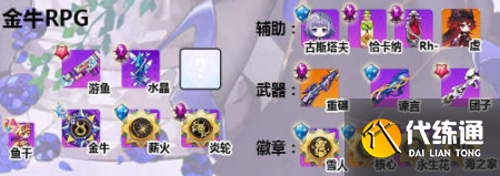 崩坏学园2金牛RPG套路流推荐