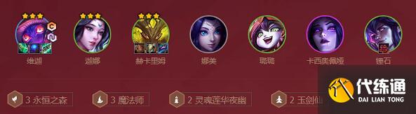 金铲铲之战永恒之森阵容装备搭配详解 金铲铲之战永恒之森阵容装备搭配详解