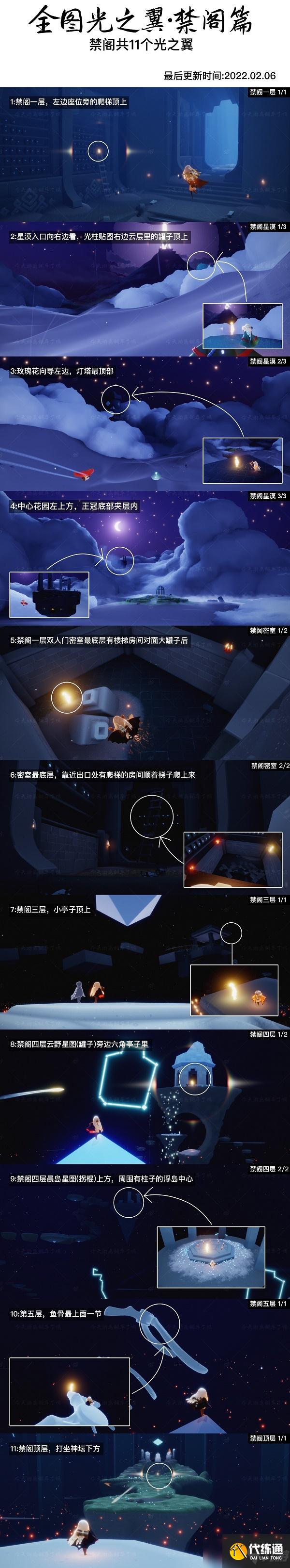 光遇光之翼禁阁位置最新一览2022