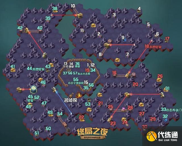 剑与远征终局之夜通关攻略大全，终局之夜奇境探险通关路线图一览图片1