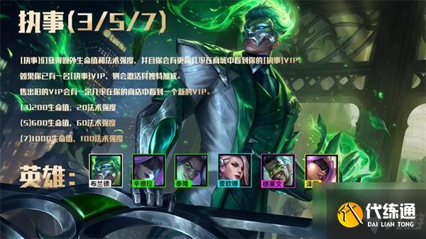 云顶之弈执事最强阵容搭配攻略