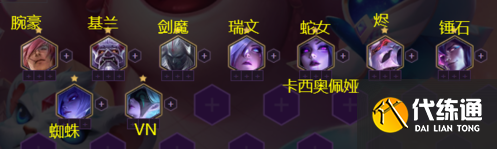 金铲铲之战腥红神射阵容2