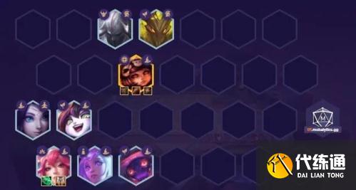 金铲铲之战六法安妮阵容1