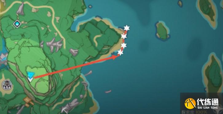 八酝岛—剑鬼旁边传送点开始