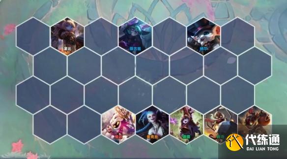 云顶之弈s6.5约德尔阵容站位