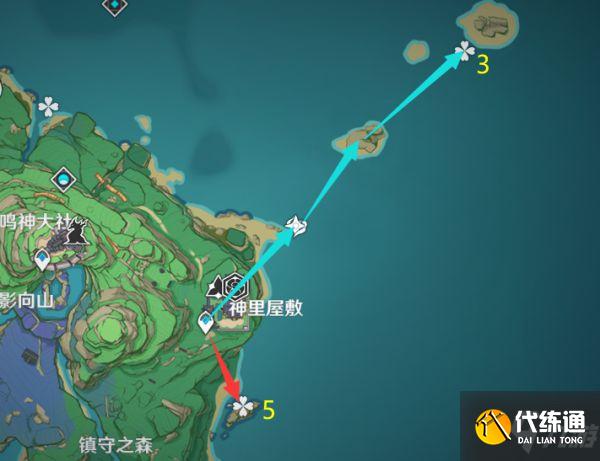 《原神》八重神子突破材料海灵芝采集路线