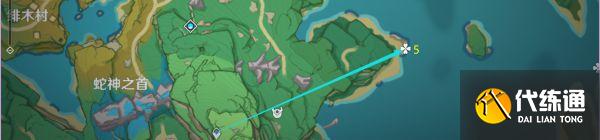 《原神》八重神子突破材料海灵芝采集路线