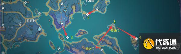 《原神》八重神子突破材料海灵芝采集路线