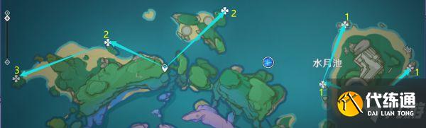 《原神》八重神子突破材料海灵芝采集路线