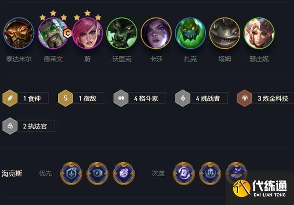 云顶之弈s6.5格斗挑战德莱文