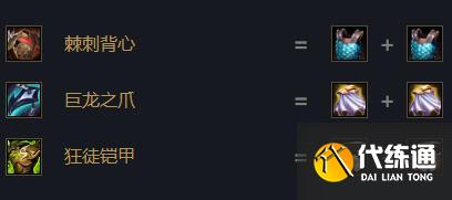 云顶之弈s6.5牛头装备推荐