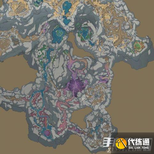 原神2.6版本层岩巨渊曝光 璃月新地图层岩巨渊秘境神像图片一览