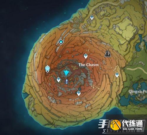 原神2.6版本层岩巨渊曝光 璃月新地图层岩巨渊秘境神像图片一览